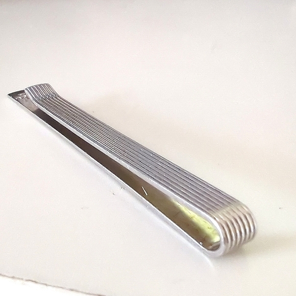 J Crew Tie Clip Sterling Silver - Picture 6 of 6